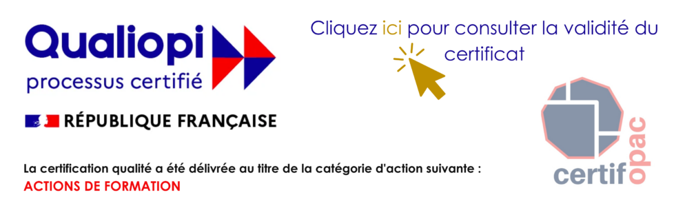 Formation web Savoie certifié Qualiopi depuis 2022